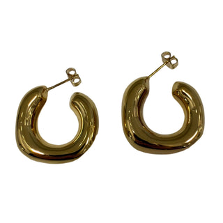 Lucas Jack Medium Gold Hoop Earrings