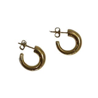 Lucas Jack Small Gold Hoop Earrings