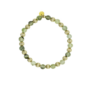 Lucy 14K Gold Filled & Labadorite Beaded Bracelet hypoallergenic nickel free waterproof tarnish free