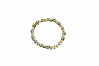 Green and gold bracelet 