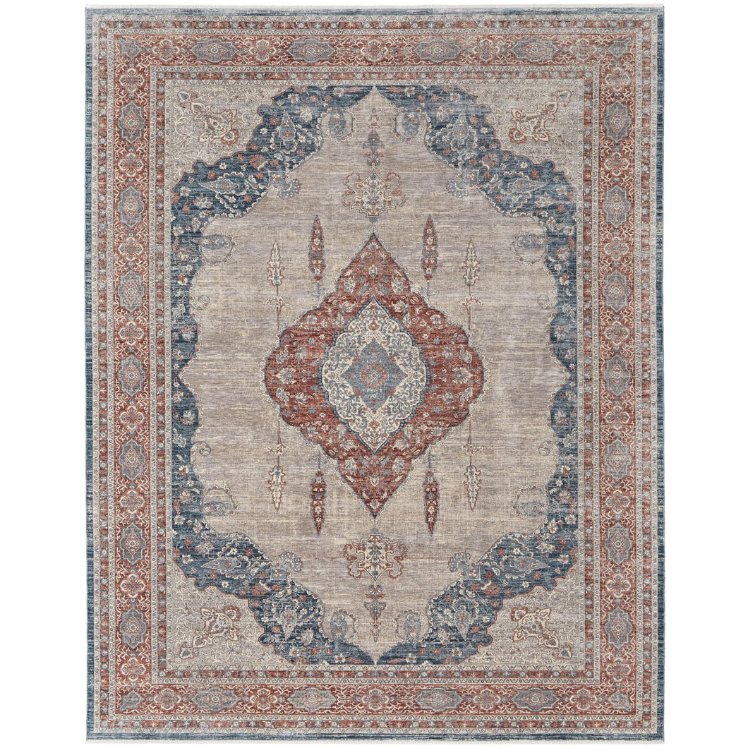 Marquette 2X3 Gray Multi Rug