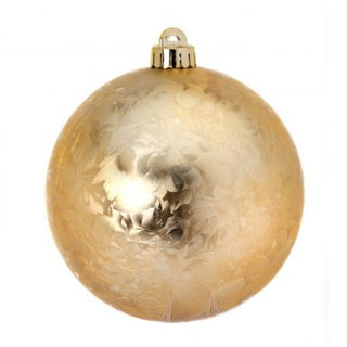 Light Gold Frost Ball Ornament