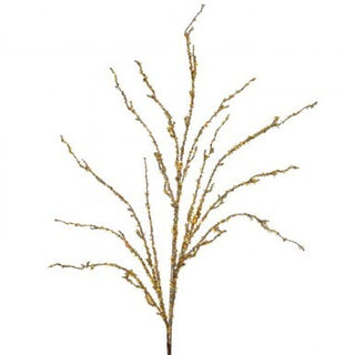 Sequin Ice Twig Spray