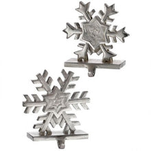 Load image into Gallery viewer, Snowflake Stocking Holder Assorted
