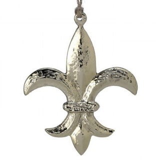 Fluer De Lis Ornament 5"