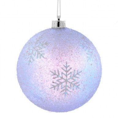 Glitter Iridescent Ball Ornament