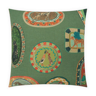 Maison Fauna Pillow 22"x22"
green sage olive dog dalmatian geese goose cheetah orange teal