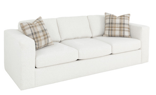 Manhasset Sofa in Oatmeal ivory upholstered upholstery no legs