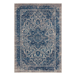 Manhattan Beige Teal Rug