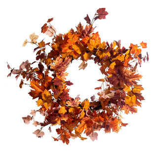 Maple Leaf Wreath 24"