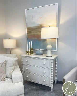 Marcellina Dresser whitewash spindle