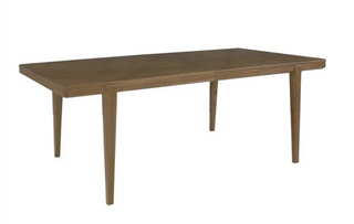 Maxwell Dining Table in Caramel mid-century