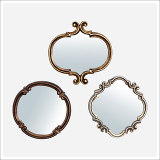 Meadow Mirror Assorted gold bronze silver antique