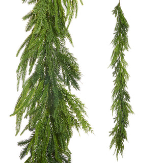 Mixed Greenery Garland 6'
