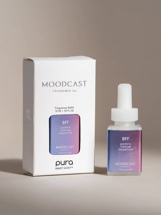 PURA BFF Smart Vial Refill by moodcast, gardenia, tuberose, peppermint