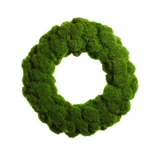 Moss Wreath 18"