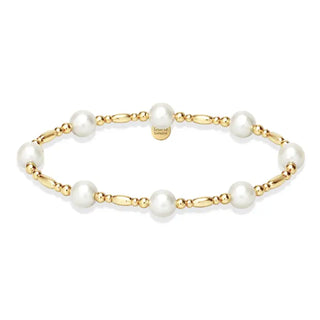 Myssi 14K Gold Filled & Freshwater Pearl Beaded Bracelet
