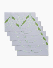 Load image into Gallery viewer, Geometry May Lilly of the Valley Not Paper Towel
