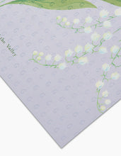 Load image into Gallery viewer, Geometry May Lilly of the Valley Not Paper Towel

