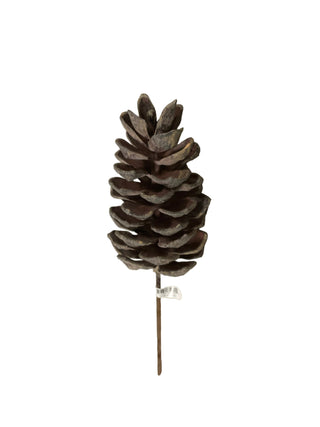 Natural Pinecone Pick 6"
