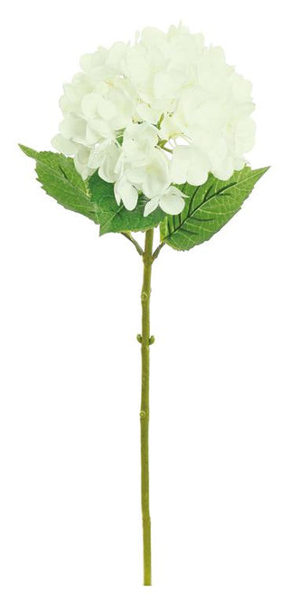 Natural Touch Hydrangea x 1 in White, 7" Bloom