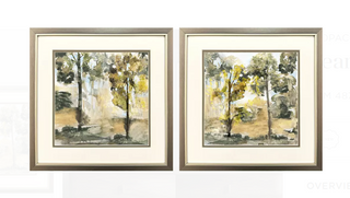Nearing Autumn Framed Prints trees