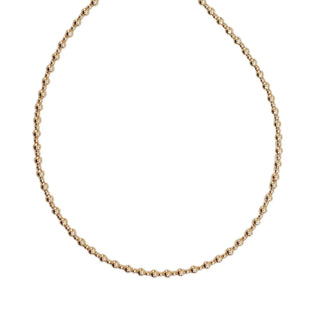 Nicole 14K Gold Filled Ball Beaded Choker hypoallergenic nickel free waterproof tarnish free sensitive skin