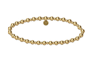 Nicole 14K Gold Filled Beaded Bracelet hypoallergenic nickel free waterproof tarnish free