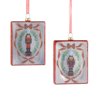 Noble Nutcracker Rectangle Ornament Assorted