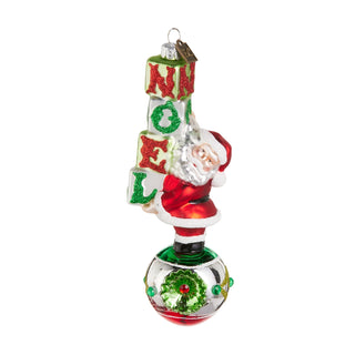 Noel Nick Reflector Ornament 