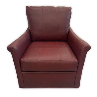 Olivia Swivel Chair - Shiraz Leather