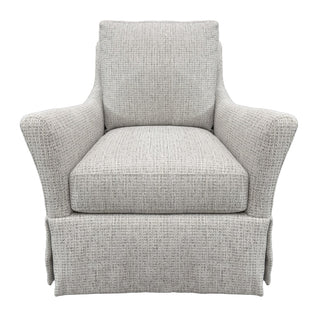 Olivia Flared Arm Swivel Chair in Buff from Fairfield