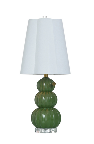 Ophelia Green Ceramic Table Lamp