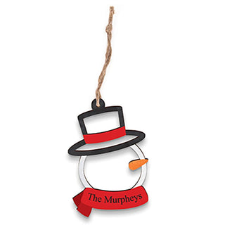 P. Graham Dunn Snowman Ornament