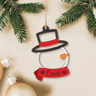 P. Graham Dunn Snowman Ornament