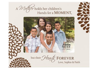 P. Graham Dunn White Photo Frame 5" x 7"