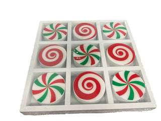 toe BoardPeppermint Candy Tic Tac 