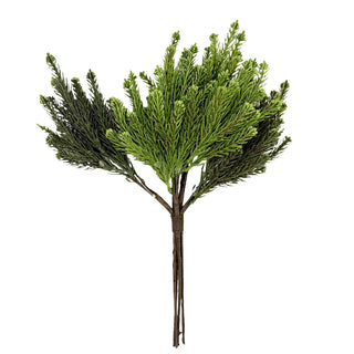 Pine Bundle x 5 Green 19in stems picks evergreen
