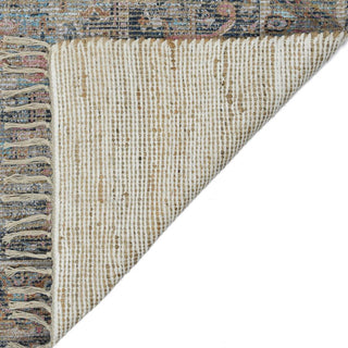 Prairie PRE 5 Light Blue Pink Rug 8'x10' hand woven artisan low pile high traffic