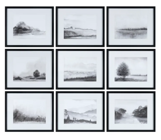 Pritchard 24x20" Framed Wall Art Assorted