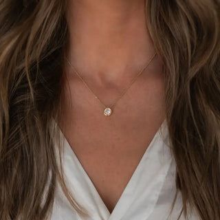 Proposal Solitaire Necklace