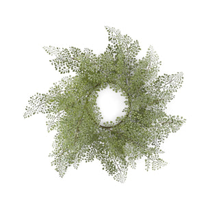 Real Touch Adiantum Candle Ring / Wreath