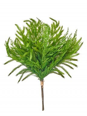 Real Touch Cedar Norfolk Pine Bundle 17"