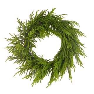 Real Touch Norfolk Pine Wreath 30"