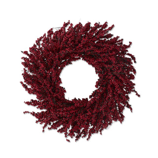 Red Berry Cluster Wreath 30"