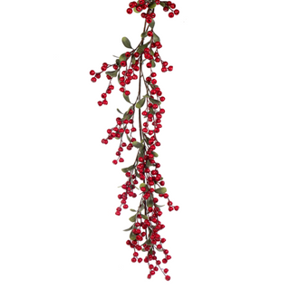 Red Berry Garland Indoor/Outdoor