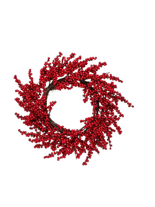 Red Berry Wreath 24"