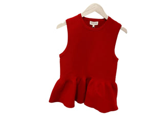 Red Sleeveless Top