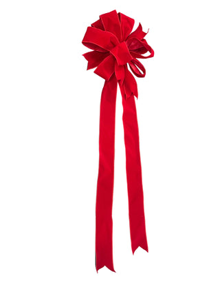 Red Velvet Weather Resistant Bow