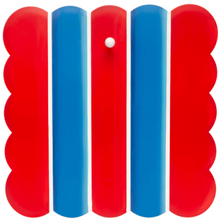 Red, White & Blue Scalloped Display Board